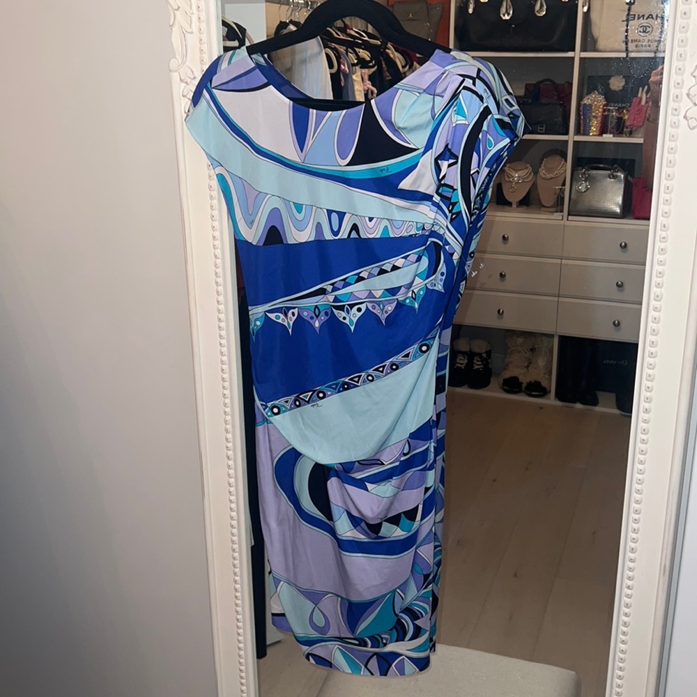 Blue Emilio Pucci Dress